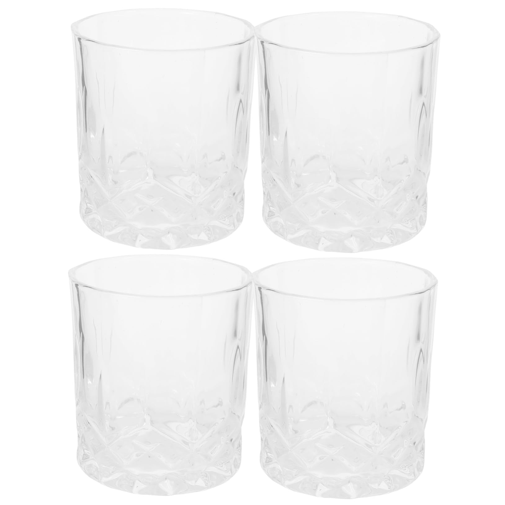 Ciieeo 5 Sätze Whiskyglas Kaffeetassen Mit Deckel Trinkbrille Barbrille Martini Bechergläser Trinkgläser Klein Weißweingläser Bruchsichere Trinkgläser Cocktail Transparent 4 Stücke * 5