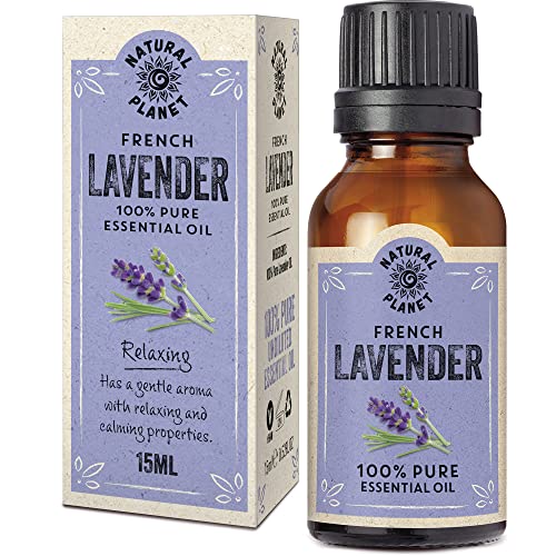 Natural Planet French Lavender Essential Oil 0.53 Fl Oz (15Ml) 100% Pure & Undiluted Therapeutic Grade Pure, Cruelty Free #TOP19
