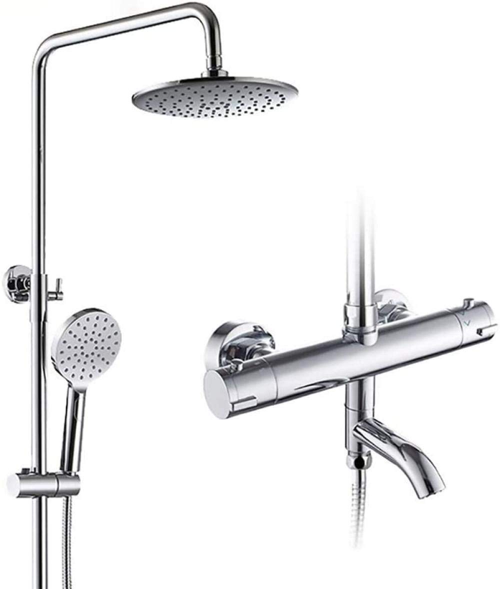 Ensemble de douche intelligent régulation température constante en cuivre