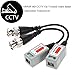 VIMVIP® 6 Pairs (12 Pcs) Mini CCTV BNC Video Balun Transceiver Cable