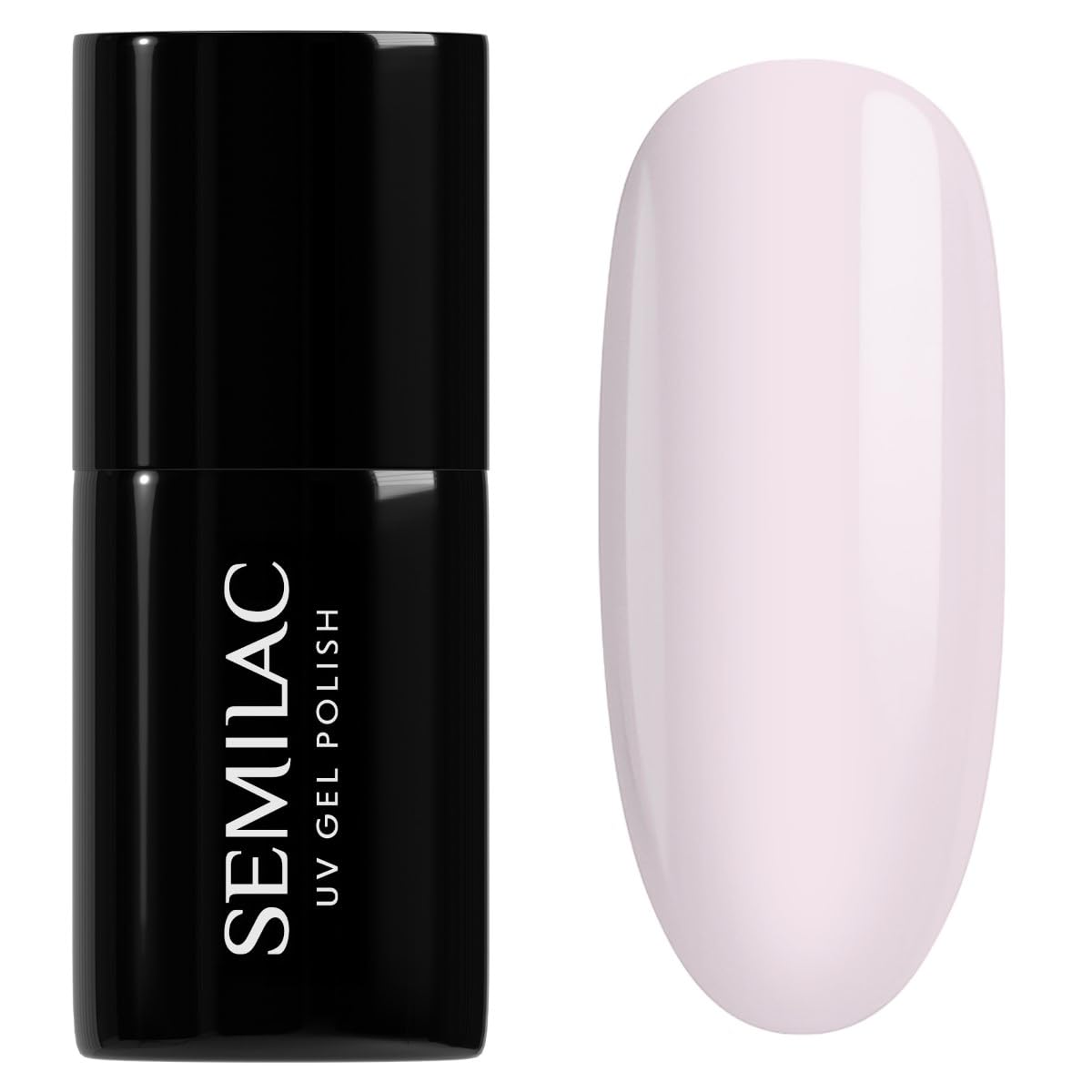Semilac Vernis à ongles gels semi-permanents UV 385 Pastel Pink Sky 7ml - 1