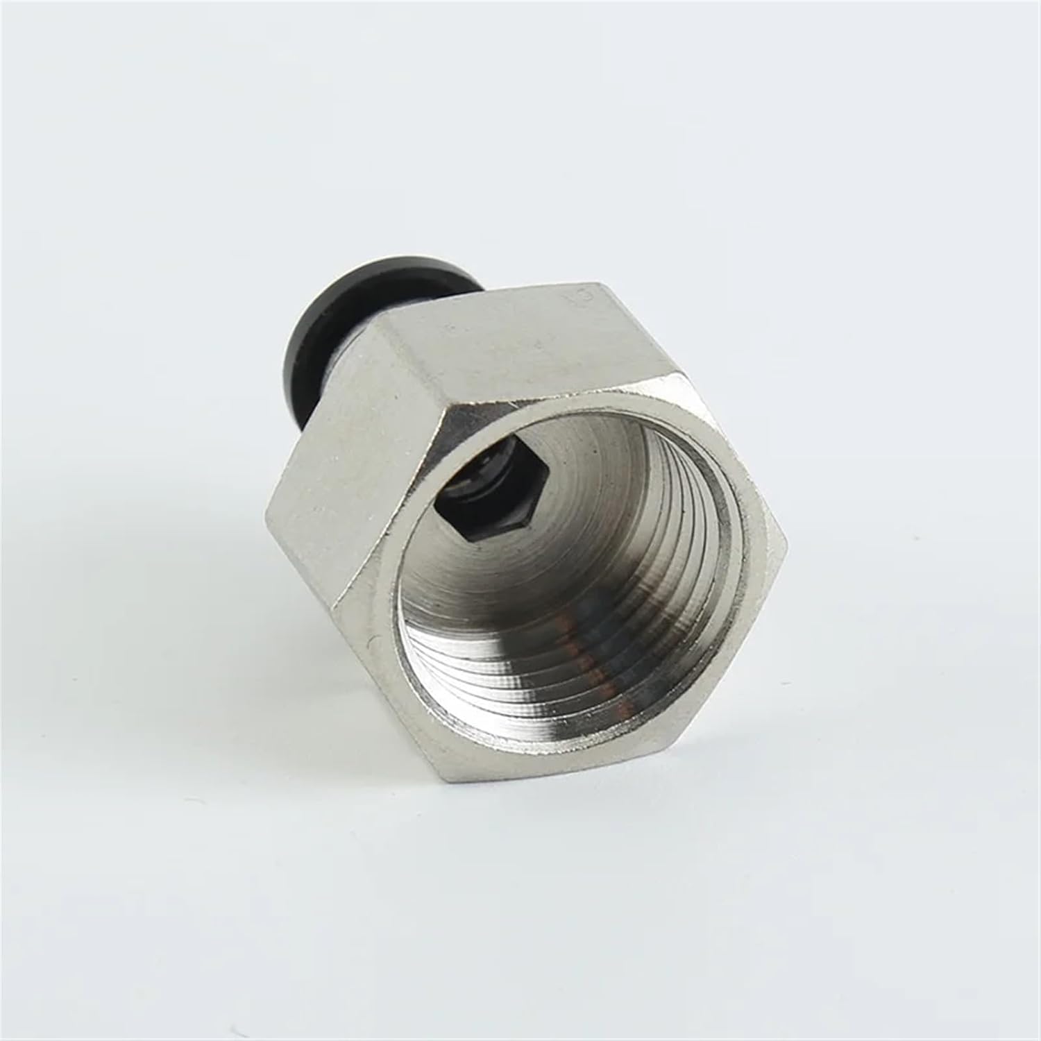 1pcs Pneumatic Fittings Air Pipe Connector PMF Through Plate Clapboard Splint Internal Thread Through PMF8-02/602(PMF10-01,Black)