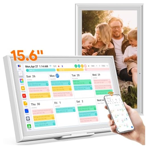 Omiodo 15.6" Digital Calendar and Photo Frame