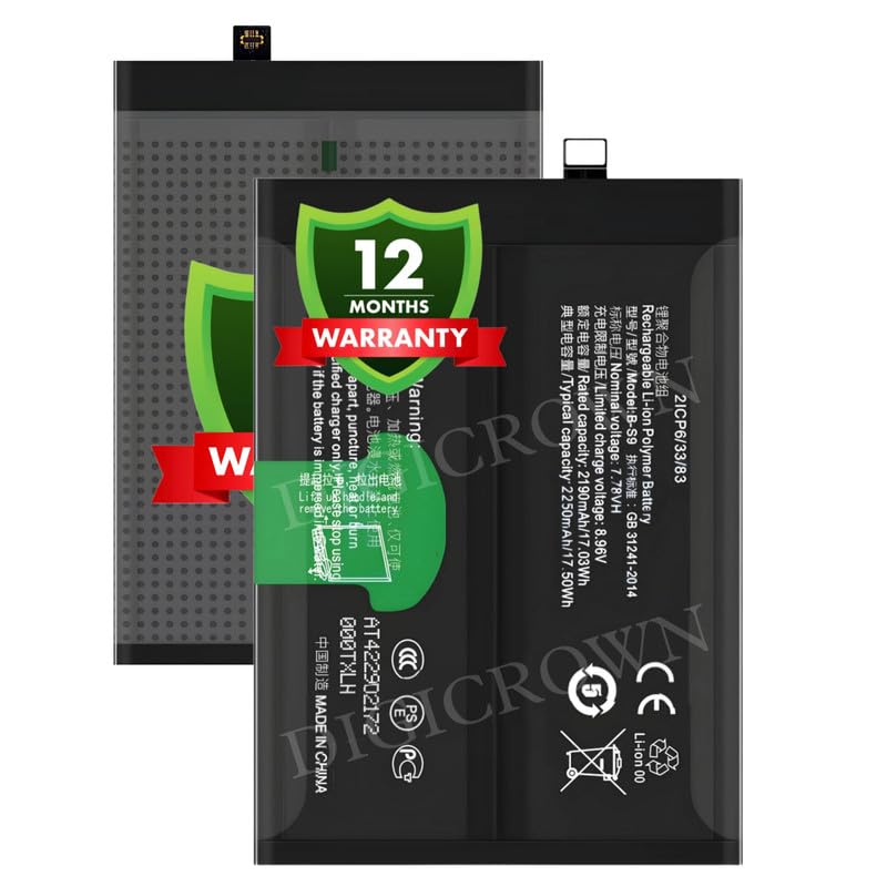 Image of Original B-S9 Battery Compatible for Vivo iQOO Neo 5s - (4500mAh) - 1 Year Warranty DF7