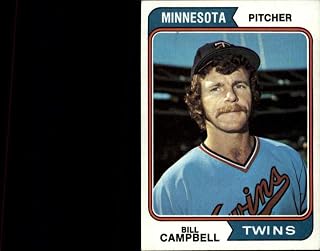 1974 Topps Baseball #26 Bill Campbell RC Rookie Minnesota Twins Set Break 1 (See Scan for Actual MLB Trading Card you will receive)