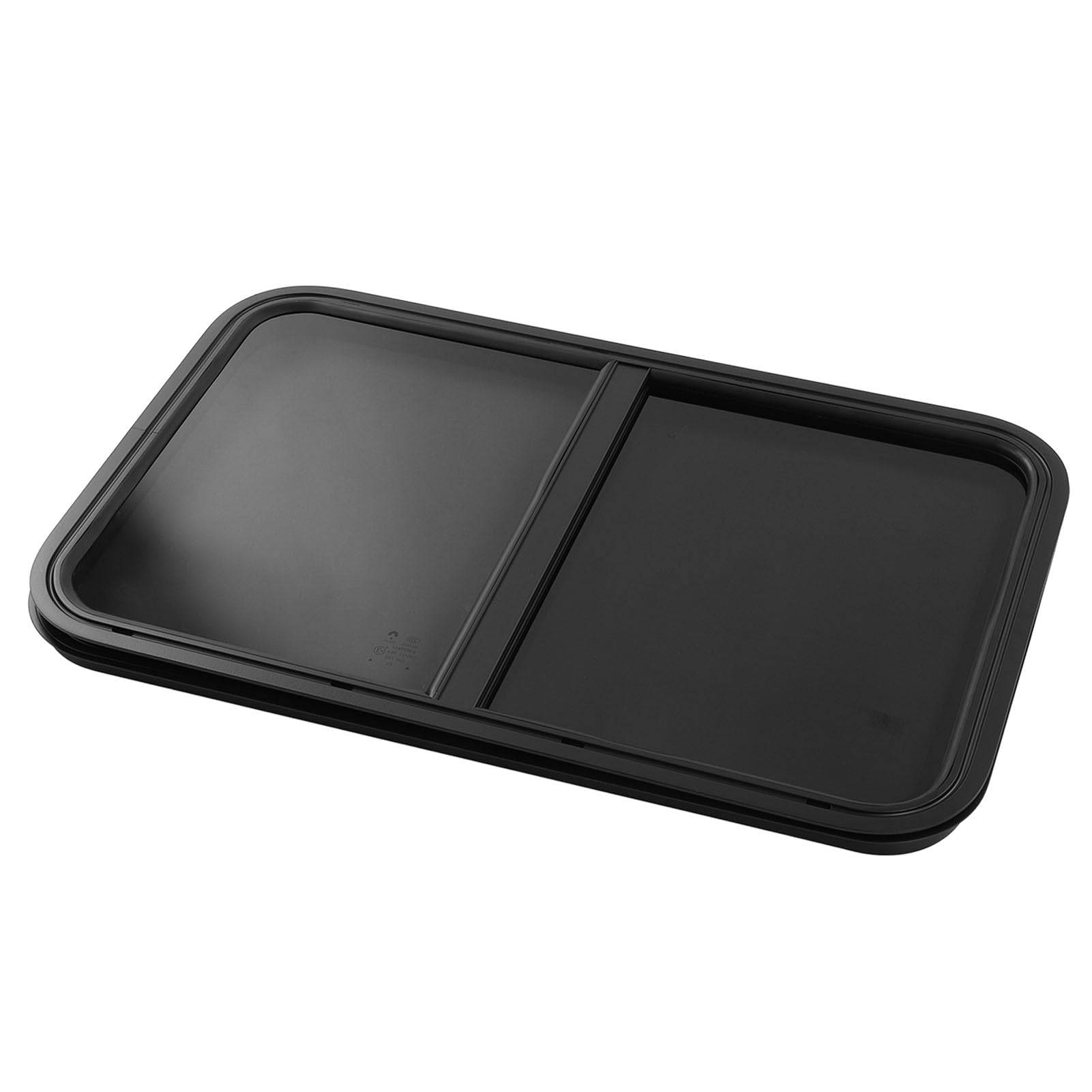 Okno Przesuwne do Przyczepy Kempingowej 32,87 X 21,06 Cala, ze Stopu Aluminium, z Hartowanym Szkłem i uszczelnioną ą, Zapewniające ochronę Prywatności w Przyczepie