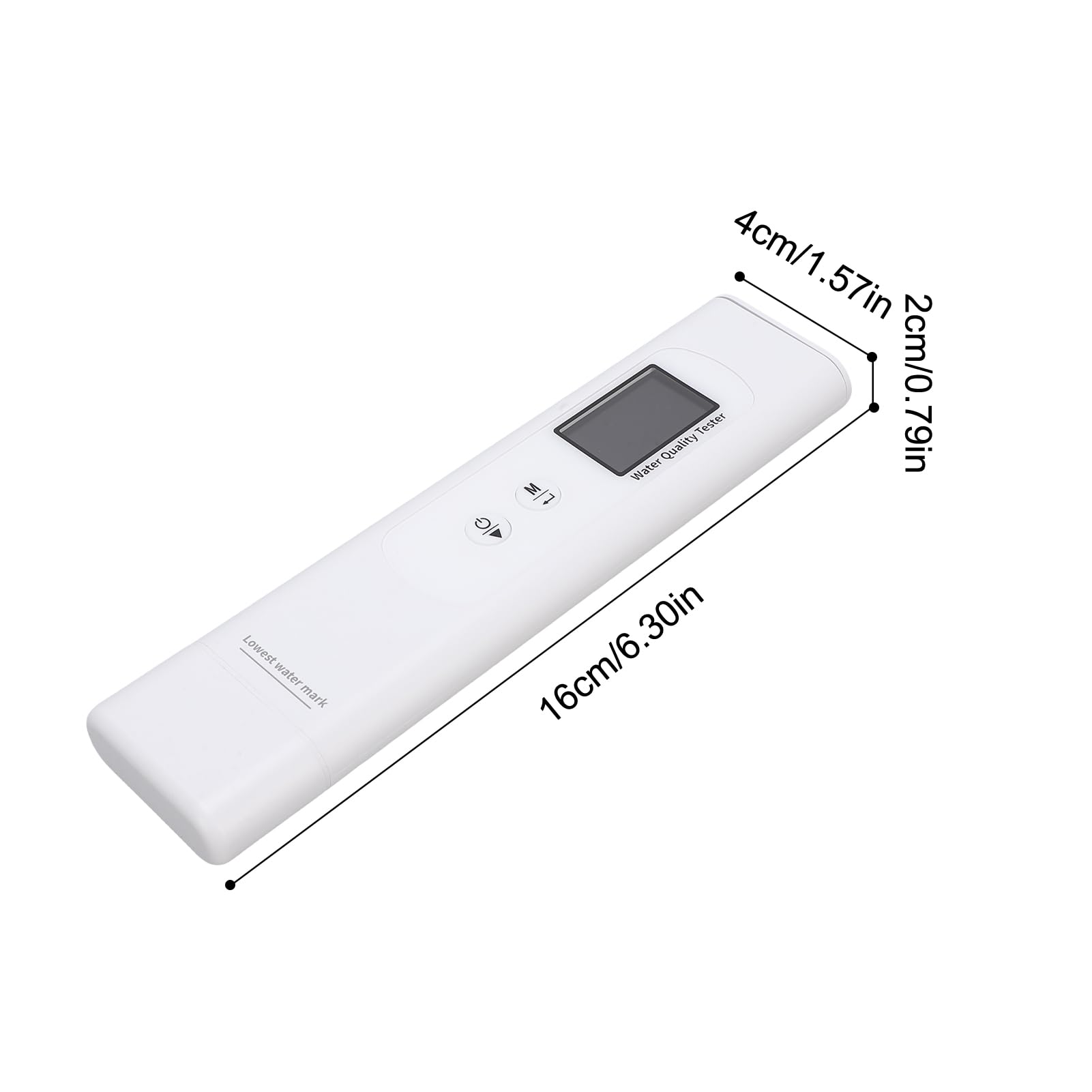 cod TDS Tester della qualità dell'Acqua Misuratore Digitale per L'analisi dell'Acqua con Schermo a Colori Precalibrazione di Fabbrica per Acqua Potabile, Acqua di Piscina, Appassionati Salute,