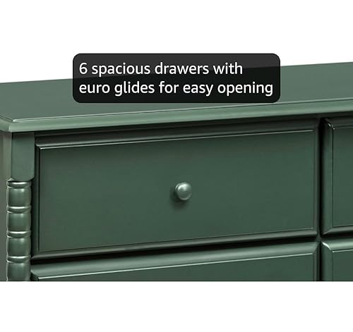 Amazon.com: Davinci Jenny Lind Spindle 6-Drawer Dresser in : Baby