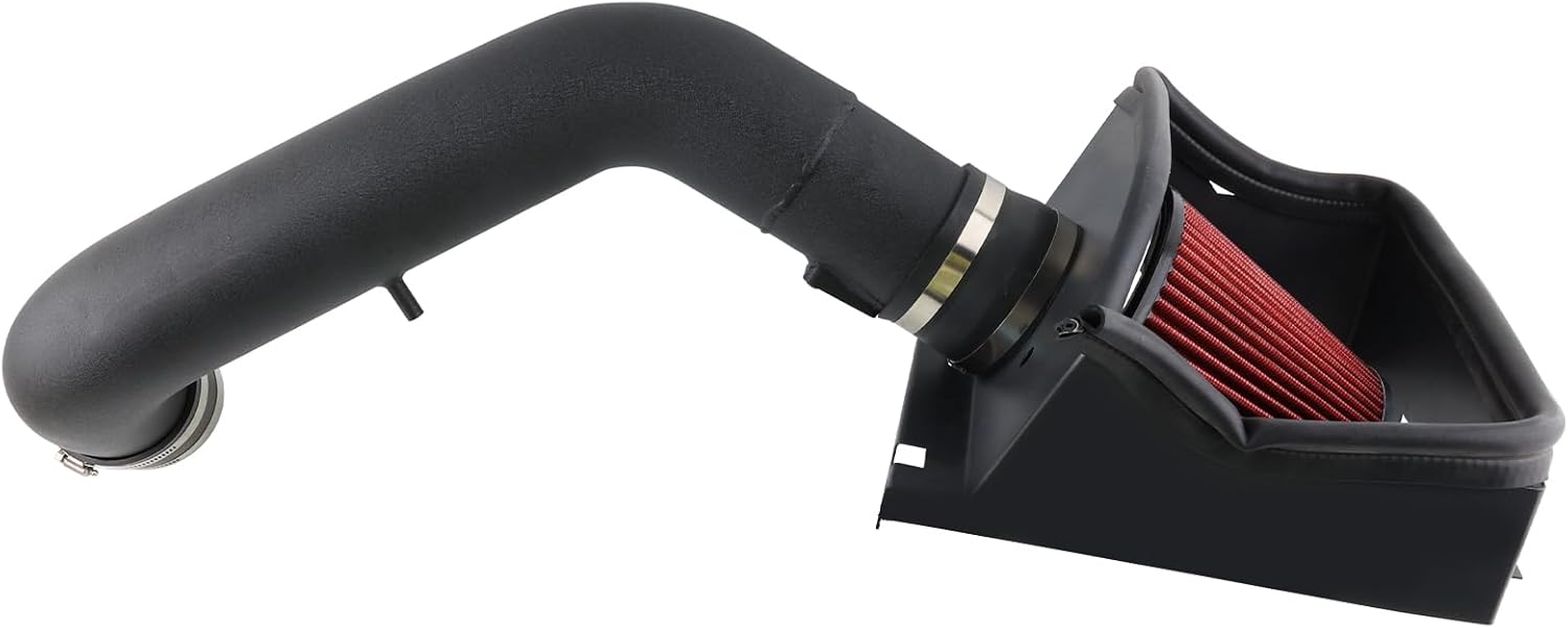 Cold Air Intake kit Compatible with 2011-2014 Ford F150 5.0L V8, Increases Horsepower, Towing Performance & Acceleration