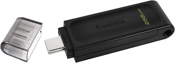 Kingston DataTraveler 70 - DT70/256GB USB-C Flash Drive Black