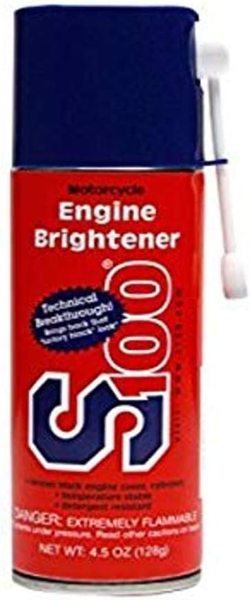 S100 19200A Engine Brightener Aerosol - 4.5 oz. : Automotive
