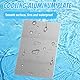 SilverChry Kühlplatte Aluminiumlegierung, 30*20cm Kühlmatte für Haustiere, Pet Cooling Mat, Sommer-Eisbett zum Kühlen Haustieren, zum Kühlen Meerschweinchen, Hamstern, Kaninchen und Anderen Haustieren