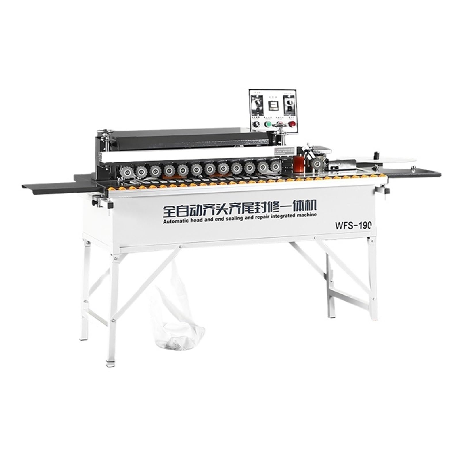 WFS-210 Silent Fully Automatic High Speed Edge Banding Machine Straight Line Trimming Brushless Motor Speed and Efficiency Improvement(WFS-190)