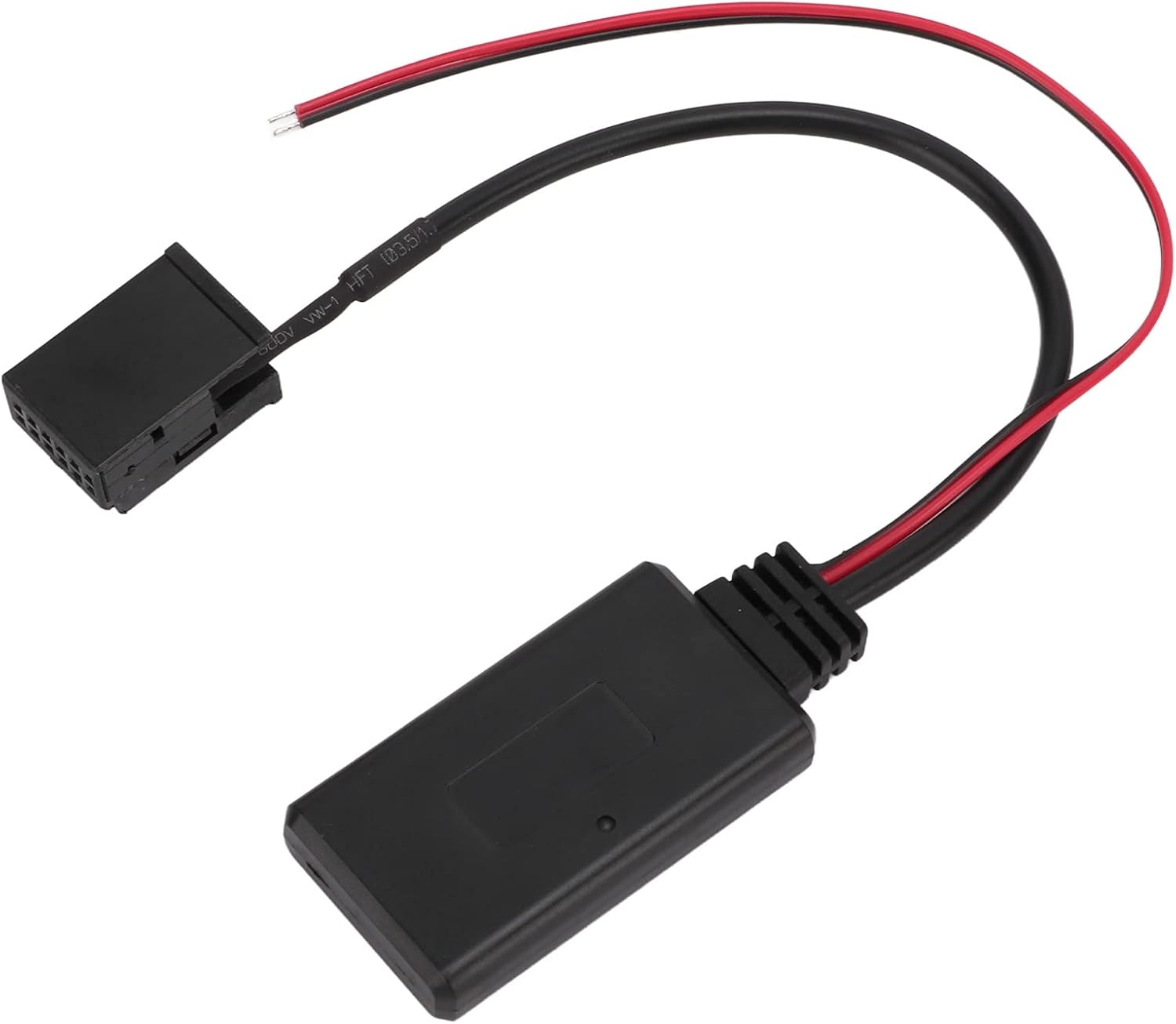 Akozon Kabel Adaptera Bluetooth 5.0 do Odbiornika 6000Cd od 2004 r. i nowszych. Kabel Wejściowy Stereo Samochodowego Typu Plug and Play
