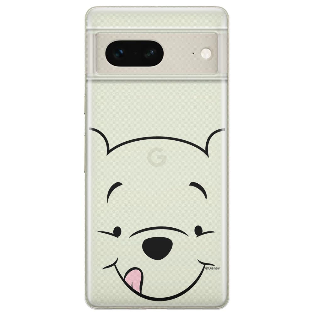 ERT GROUP mobile phone case for Google PIXEL 7 original and officially Licensed Disney pattern Winnie the Pooh & Friends 045 optimally adapted to the shape of the mobile phone, partially transparent