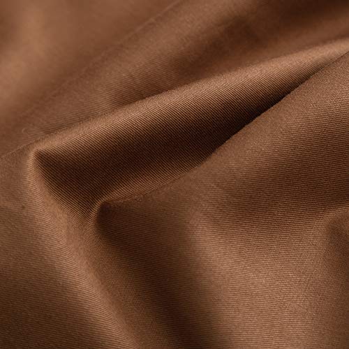 Susybao Brown Queen Duvet Cover 100% Cotton Chocolate Brown Duvet Cover Set 3 Pieces 1 Coffee Brown Duvet Cover With Zipper Closure Ties 2 Pillow Shams Luxury Soft Solid Brown Bedding Set Breathable #TOP4