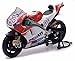 NEW 1:12 NEW RAY MOTORCYCLES COLLECTION - RED DUCATI MOTO GP 2015 DUCATI DESMOSEDICI - ANDREA DOVISIOSO #04 Model Car By NEW RAY TOYS