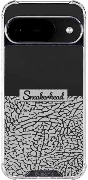 Skinit Clear Phone Case Compatible with Google Pixel 10 - Sneakerhead Checkered Design