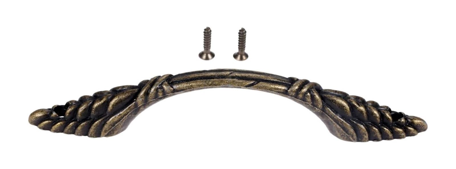 Opeximatun Kitchen Cupboard Handles, Zinc Alloy Cupboard Drawer Handles Bronze Kitchen Cabinet Door Pull