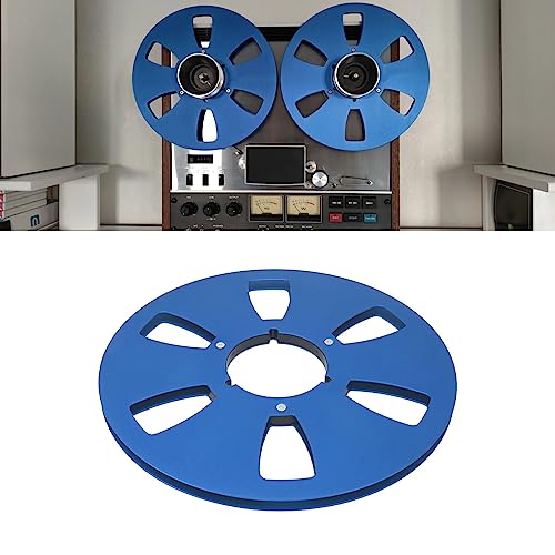 Carretel de Fita de Som Vazio Carretel Vazio 1/4 10 Polegadas 6 Furos de Substituição de Parafusos d