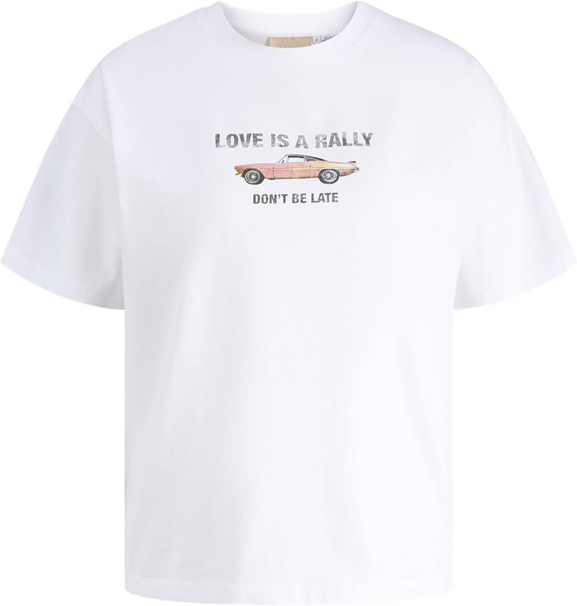 JACK & JONES Damen Jxcana Ss RLX Print Tee JRS Jxcana Ss RLX Print Tee JRS