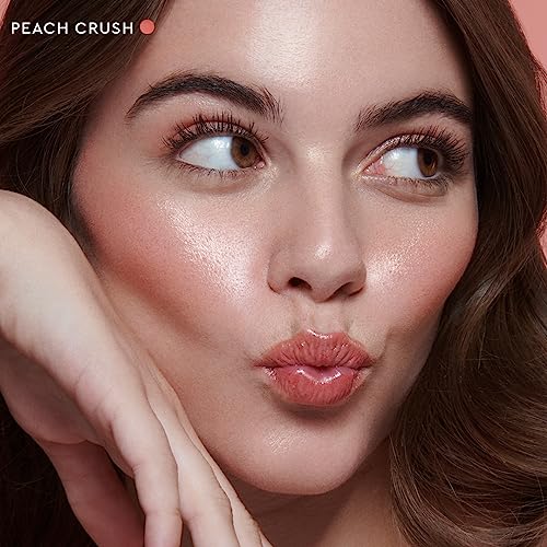 Image of Kiro Hydra Bomb Plumping Lip Gloss - Peach Crush, 5g | Nourishing, Moisture-Locking Formula | Infused with Murumuru, Mango, Cupuacu, Cocoa & Shea Butters | Glossy Shine & Hydration (Pack of 2)