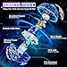 RIEYON Flying orb Ball 2025 Upgrade Hover Boomerang Ball 6 Lighting Effects Cool Toys for Kids Teen Adults Indoor Outdoor Flying Ball Toy
