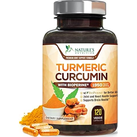 Nature's Nutrition Turmeric Curcumin with BioPerine Cover