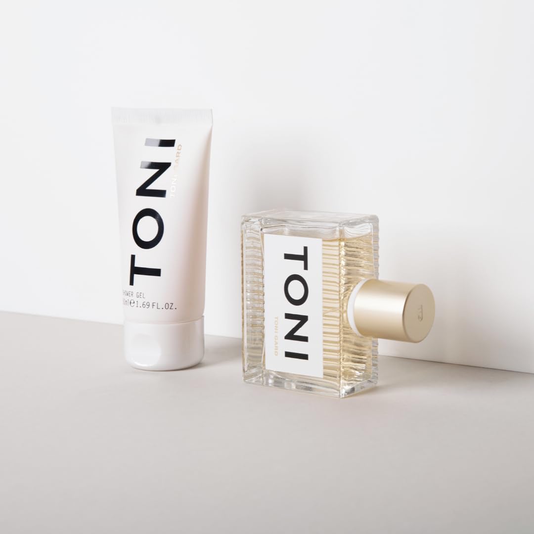 Toni Gard TONI FOR ALL Set - Toni Eau de Parfum 40 ml + Toni Shower Gel 50 ml, Molekular-Duft, Weißes Zedernholz, Ambroxan, Moschus, Holziger Bernstein, unisex, Geschenkset