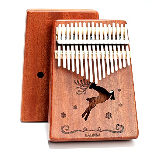 Kalimba 17 touches pour pouce avec étui de protection pour apprendre rapidement, Livre de musiques, Instruments de… - Les Beatles, Paul McCartney, John Lennon, RIngo Starr, George Harrison Kalimba 17 touches pour pouce avec étui de protection pour apprendre rapidement, Livre de musiques, Instruments de…