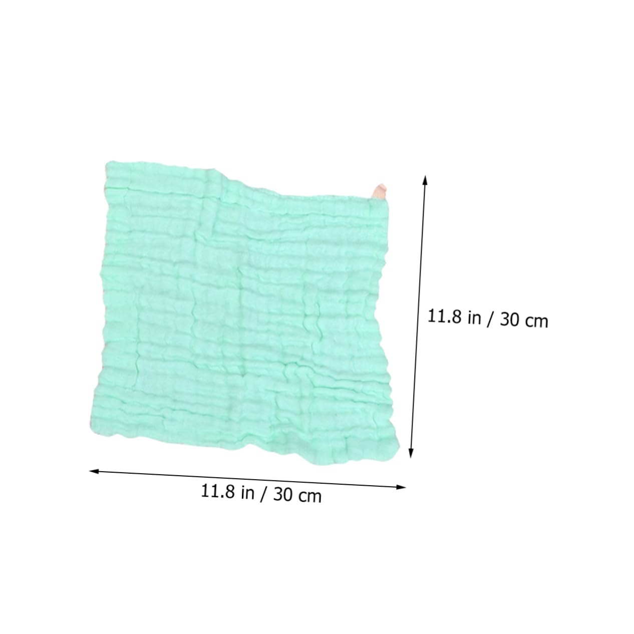 10pcs Newborn Towels Washcloths Gauze Cotton Soft Square Face Towels Pre-Washed Breathable Absorbent Non-Shrink