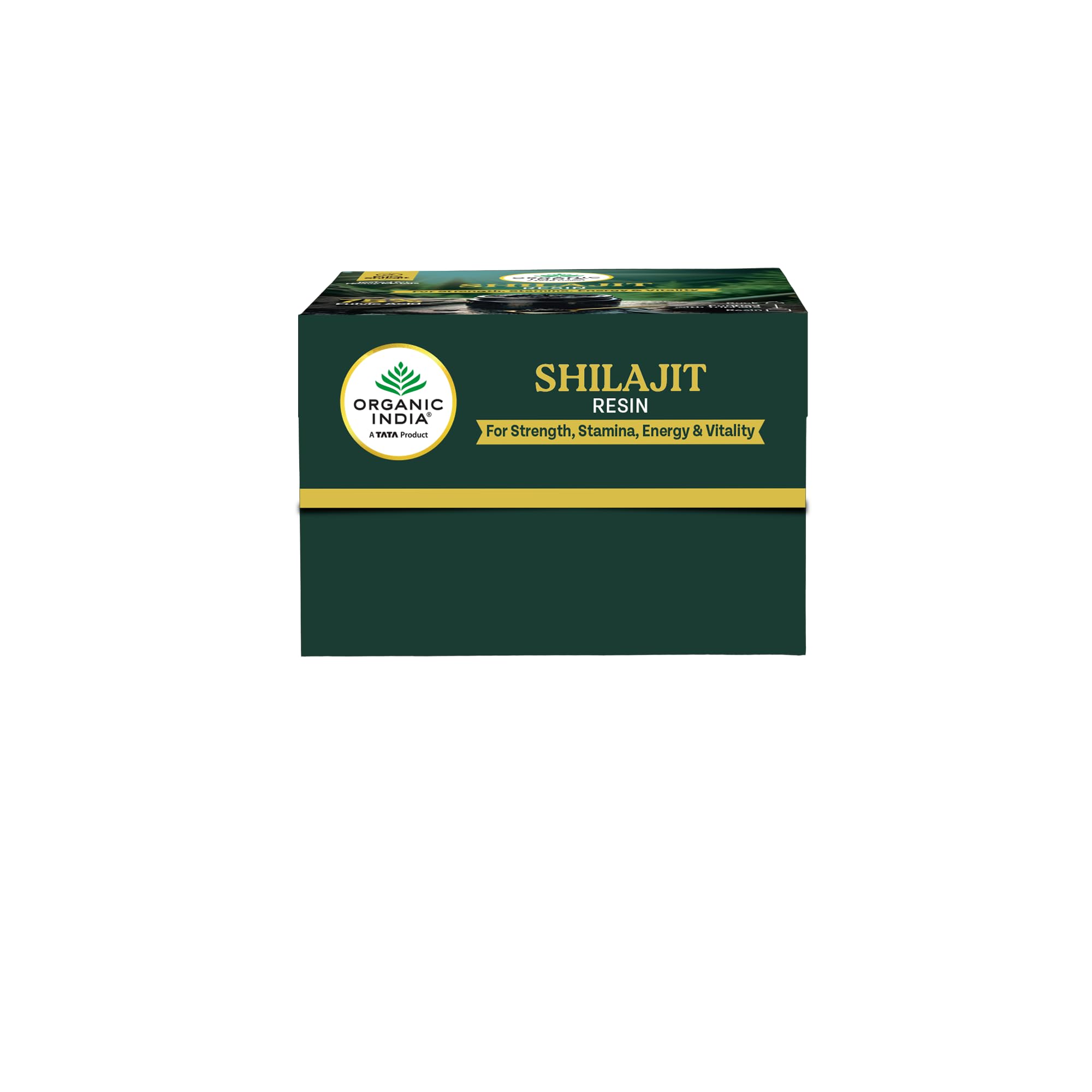 A TATA Product - Organic India Shilajit Resin, 20g, For Strength, Stamina, Energy & Vitality, 75% Fulvic Acid, Boosts Strength & Endurance, Triphala Purified, Tested For Heavy Metals product image 11