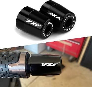 ينتهي بار الدراجة النارية ليناسب YA.MAHA YZF R1 R3 R6 R7 R9 R25 2023 2024 طوال العام | YZF R1 R3 R6 R7 R9 مقابض اليد قبعات التوصيل R1 R3 R6 R7 مقبض بار ينتهي Accessoris BK