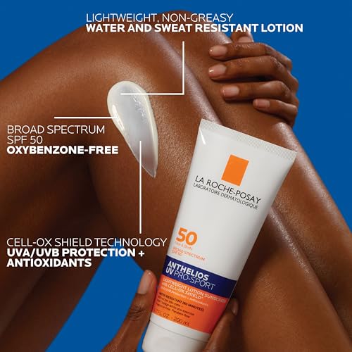 Image of Bundle of La Roche-Posay Anthelios Tinted Sunscreen SPF 40+, Broad Spectrum SPF Zinc Oxide + La Roche Posay Anthelios UV Pro-Sport Sunscreen SPF 50, Daily use for Body & Face