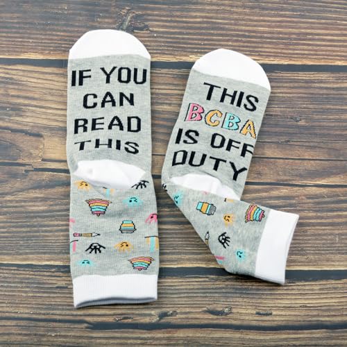 Chaussettes BCBA LEVLO pour maman, enseignante et thérapeute