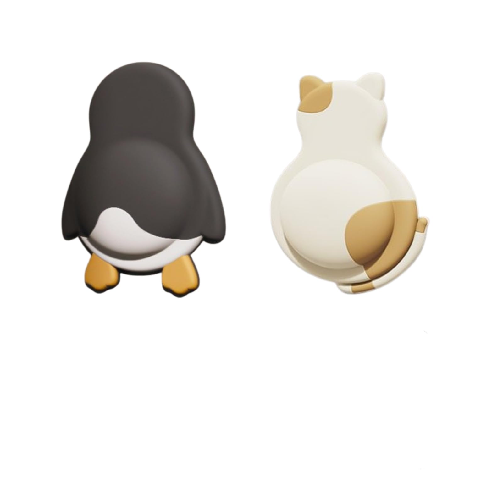 Door Wall Protector 2PCS Soft Rubber Cute Animal Pattern Door Stopper & Wall Protector Rubber Door Knob Pads for Protecting Walls Cartoon Wall Protector for Home & Office.-image-23