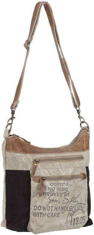 Myra Bag Western Purses for Women - Canvas Womens Western Purse with Genuine Leather Detailing and American Vintage Design - Image 3