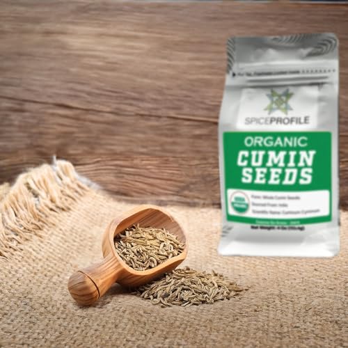 Spice Profile | USDA Certified Organic Cumin Seeds (Whole) | Resealable 4oz Pouch | Best for Tempering, Cooking, Spice Blends & Seasonings | Organic Jeera - Image 7