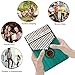 RANMING 17 Key Kalimba Thumb Piano Solid Mahogany Wood & Alloy Steel Mbira Finger Piano with Portable Handbag Tune Hammer Song Book for Adults Kids Beginners Gifts for Christmas Birthday (Green)