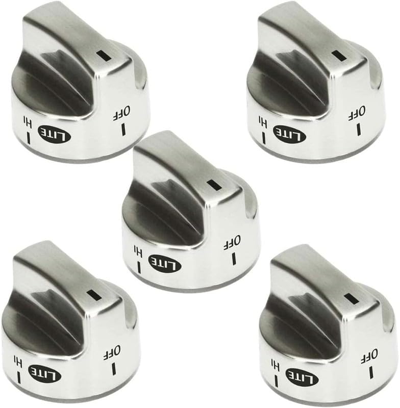 #US Replacement part for Kenmore 790.75403500 Gas Range Control Knobs (5 Pack) knobpart#4564075