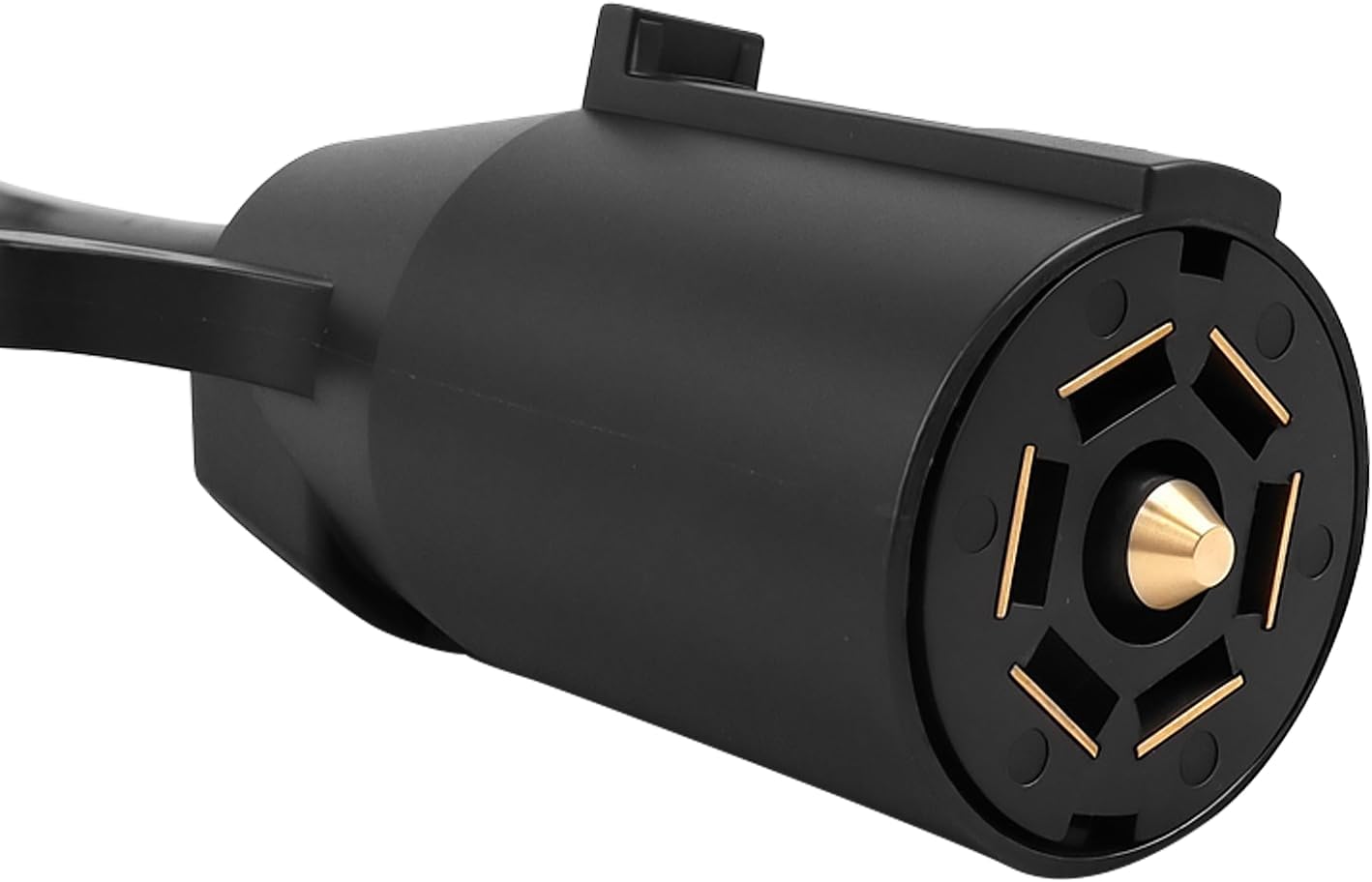 7-Way Vehicle Power Adapter to 7 Blade Connector Cable, Replace for F2BC004XXBK, Compatible with Furrion RV Observation Camera