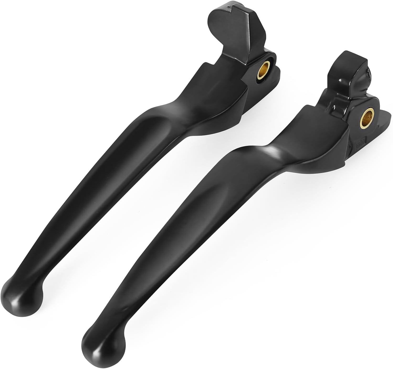 Black Brake Clutch Levers Hand Control Lever Kit Compatible with Harley Touring Electra Glide Ultra Street Glide Road Glide Road King CVO Freewheeler 2017-2020 Trike 2019-2020