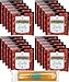 Twinings Discovery Collection Golden Tipped English Breakfast 20 Large Leaf Pyramid Tea Bags with By The Cup Honey Sticks