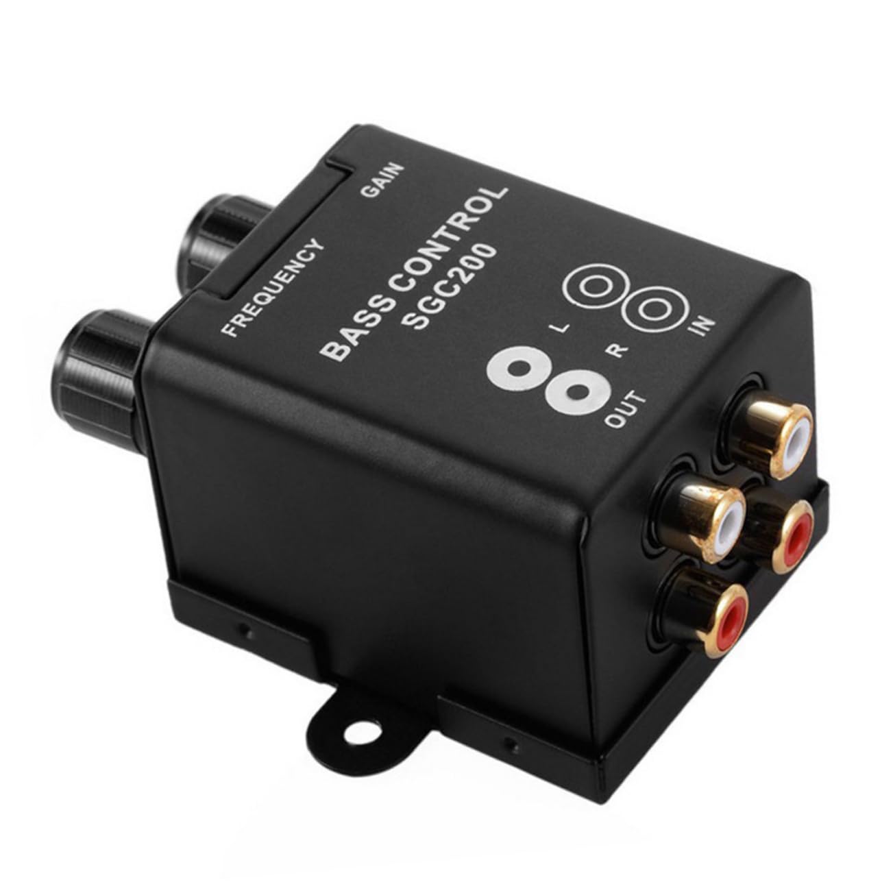 SOLUSTRE 2piezas Controlador Audio para Amplificador De Coche De Ganancia y Volumen Fácil Instalación Sin Cables Adicionales