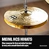 Meinl Cymbals HCS Hihat Cymbals 14 inch (Video) for Drum Set (35,56cm) – Pair – Traditional Finish Brass, Made In Germany (HCS14H) #2