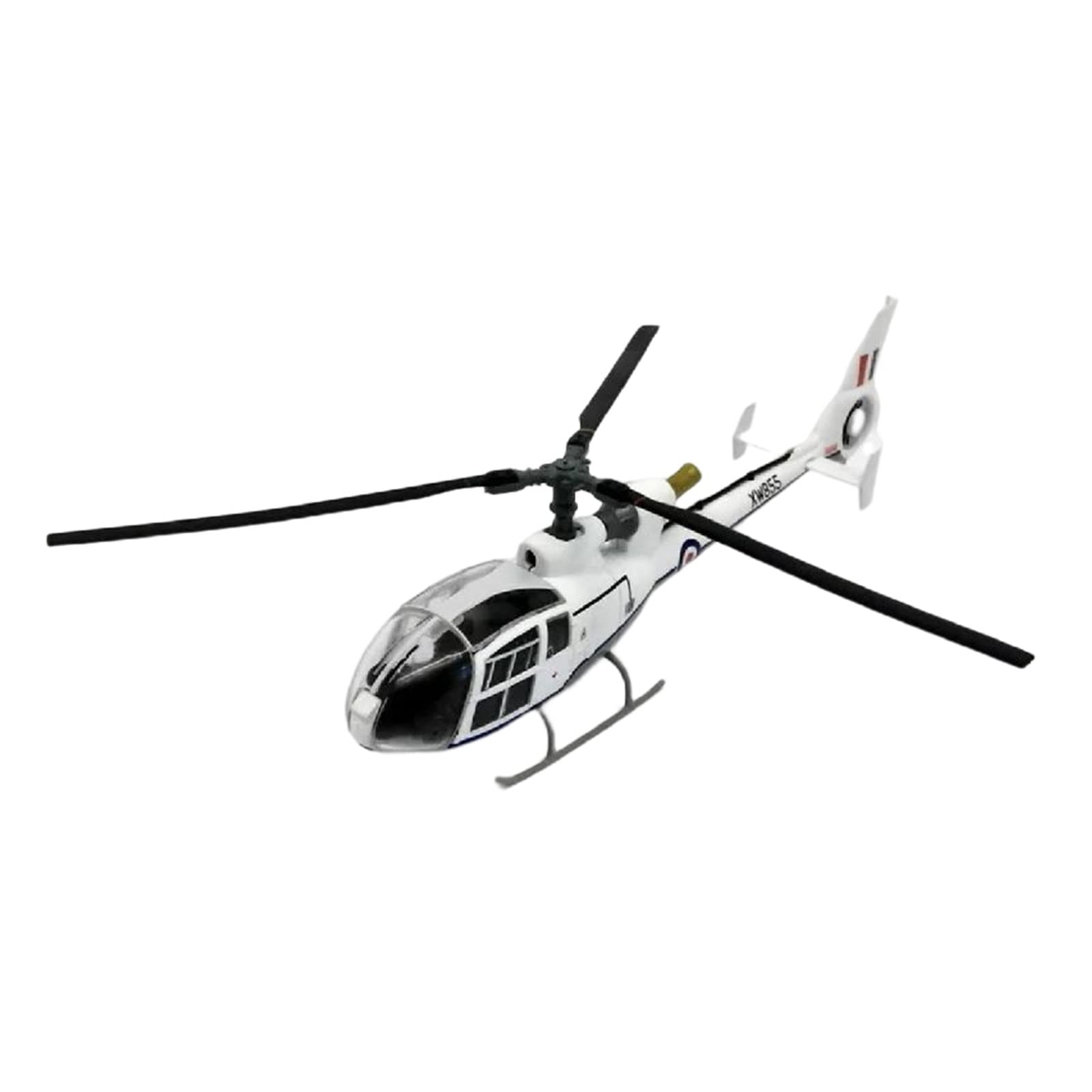 Modello di Aereo per Gazelle HCC4 SA-341E 1:72 Aereo Civile Elicottero Die-Cast Modellato in Miniatura Scala Modello di Aereo