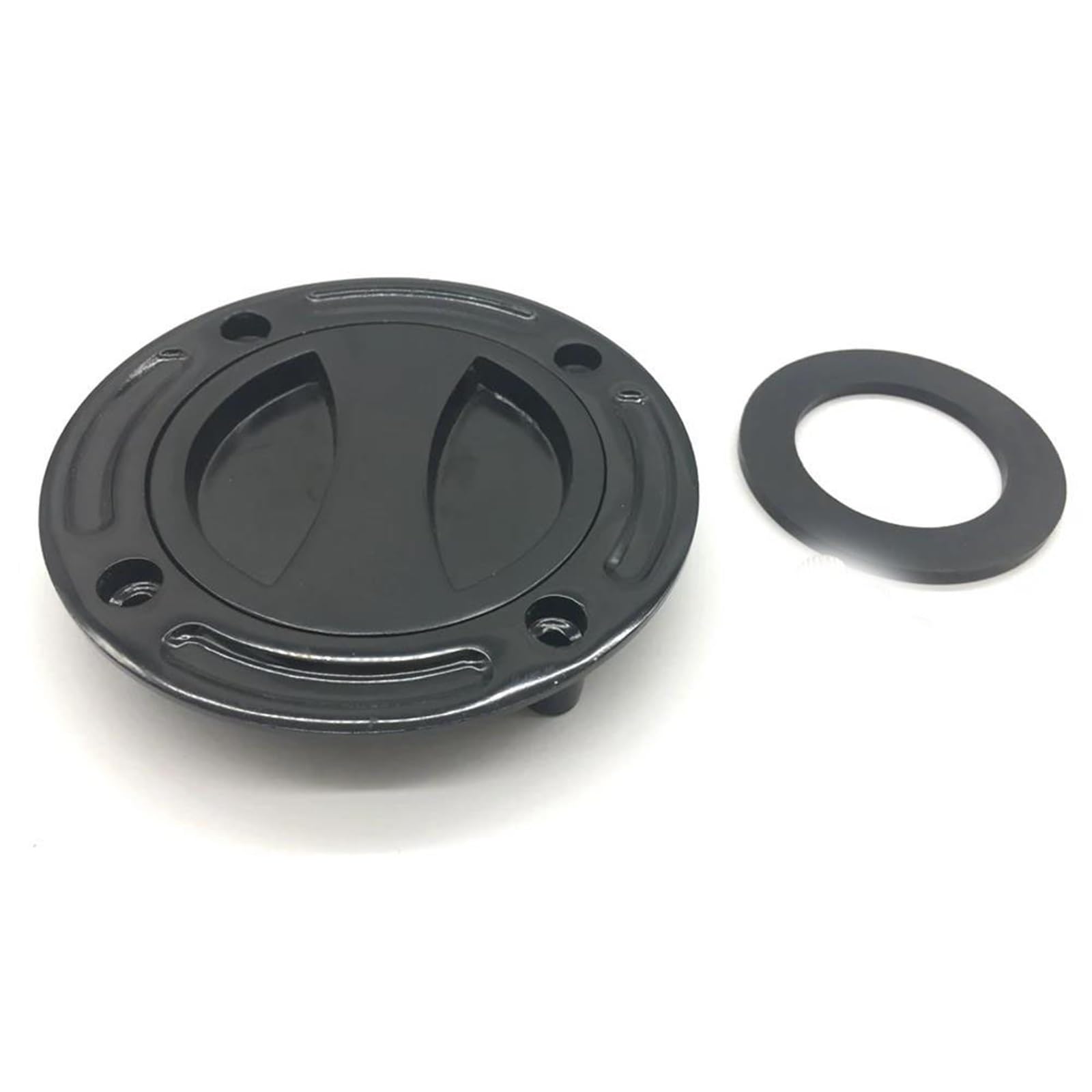 Bouchon de réservoir sans clé noir pour Suzuki GSXR 600 750 1000