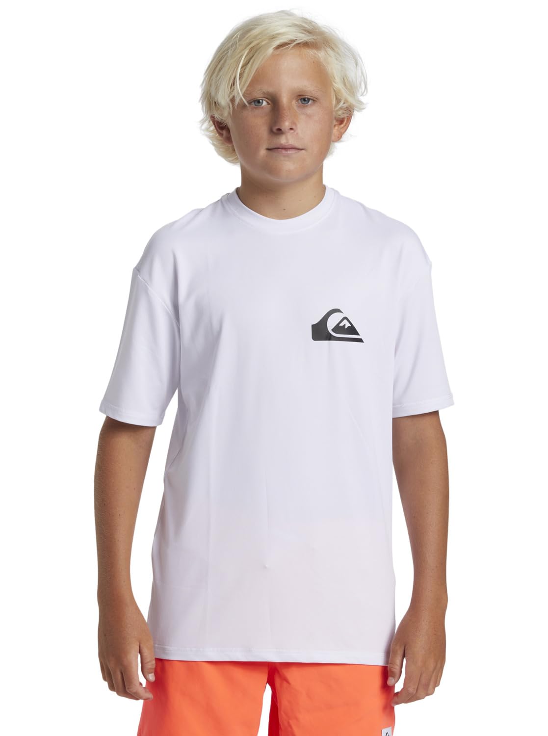 Quiksilver Everyday Surf - Camiseta de Surf de Manga Corta con Protección Solar UPF 50 para Chicos 8-16