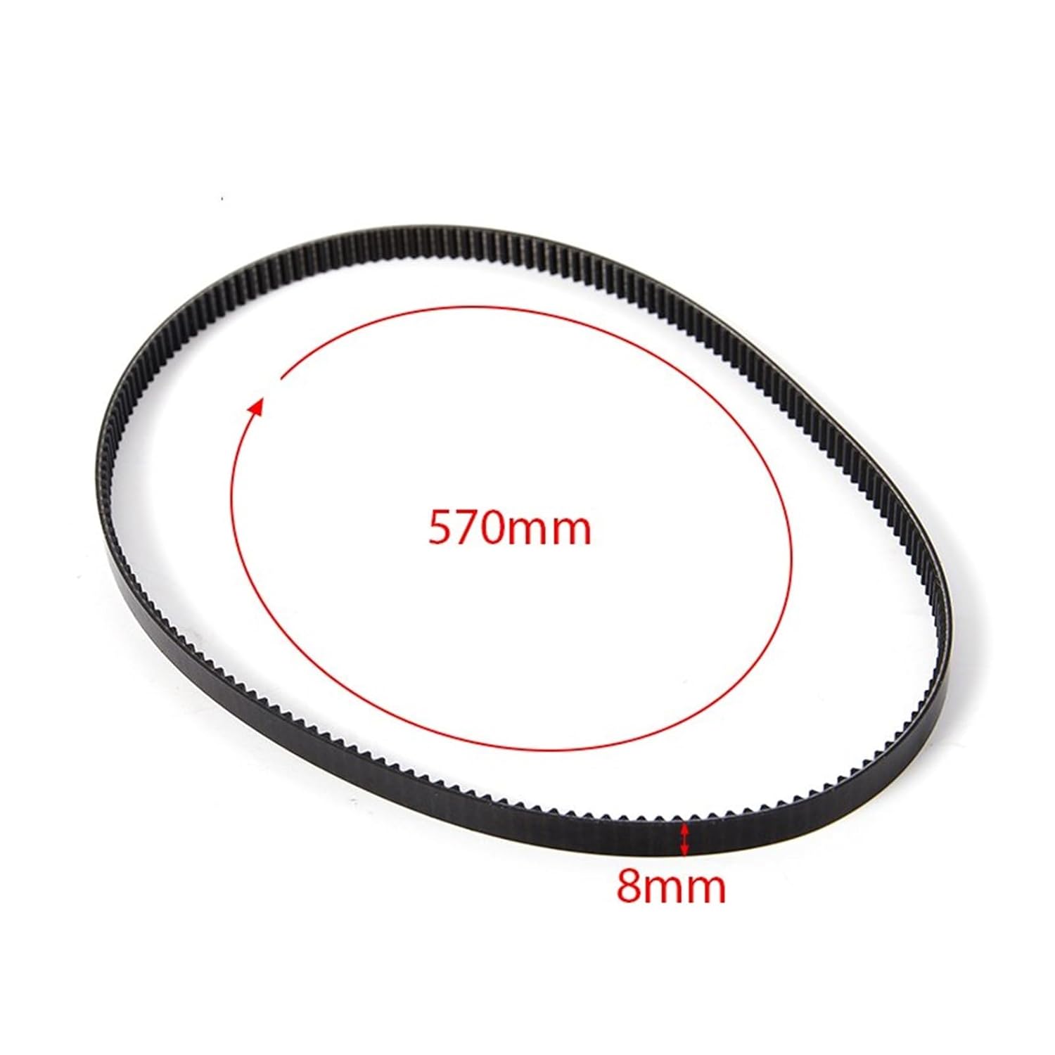 1pc Breadmaker Conveyor Belts Bread Machine Belts Bread Maker Parts 420-570mm Kitchen Appliance Accessories(A)