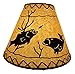 Rustic Oiled Kraft Laced Fish Lamp Shade - 12